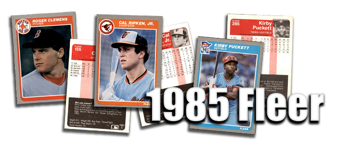 1985 Fleer Baseball Cards 